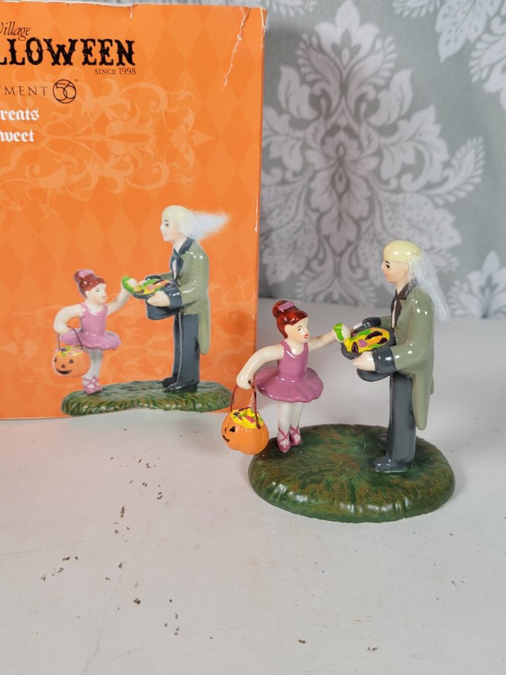 Halloween Village Figurine Scary Treats for a Sweet Dept. 56 Ballerina